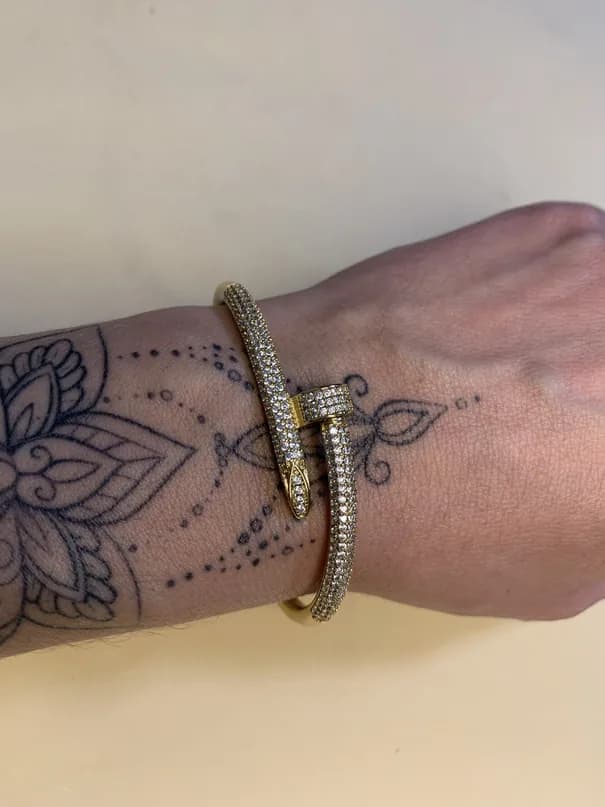 Bracelete Inspiração Cartier