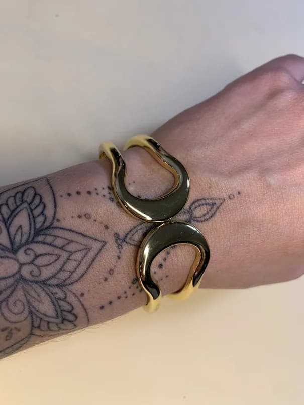 Bracelete Vazado Orgânico