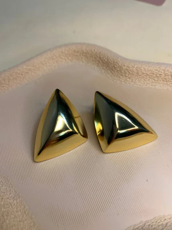 Brincos Triangulo Lisos