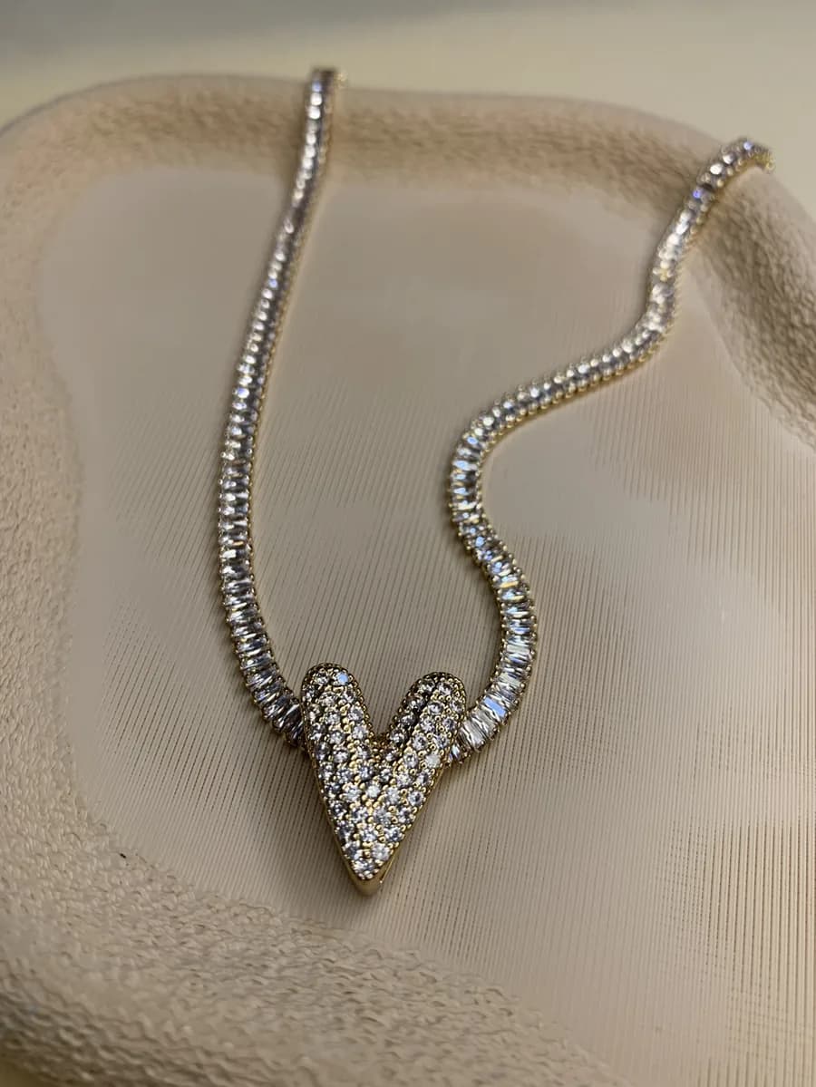Chocker Coração