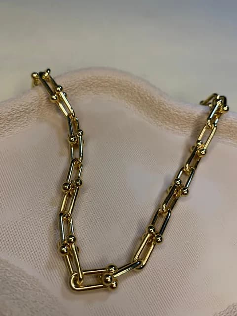 Colar Elos Inspiração Tiffany