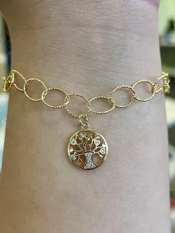 Pulseira Árvore Da Vida