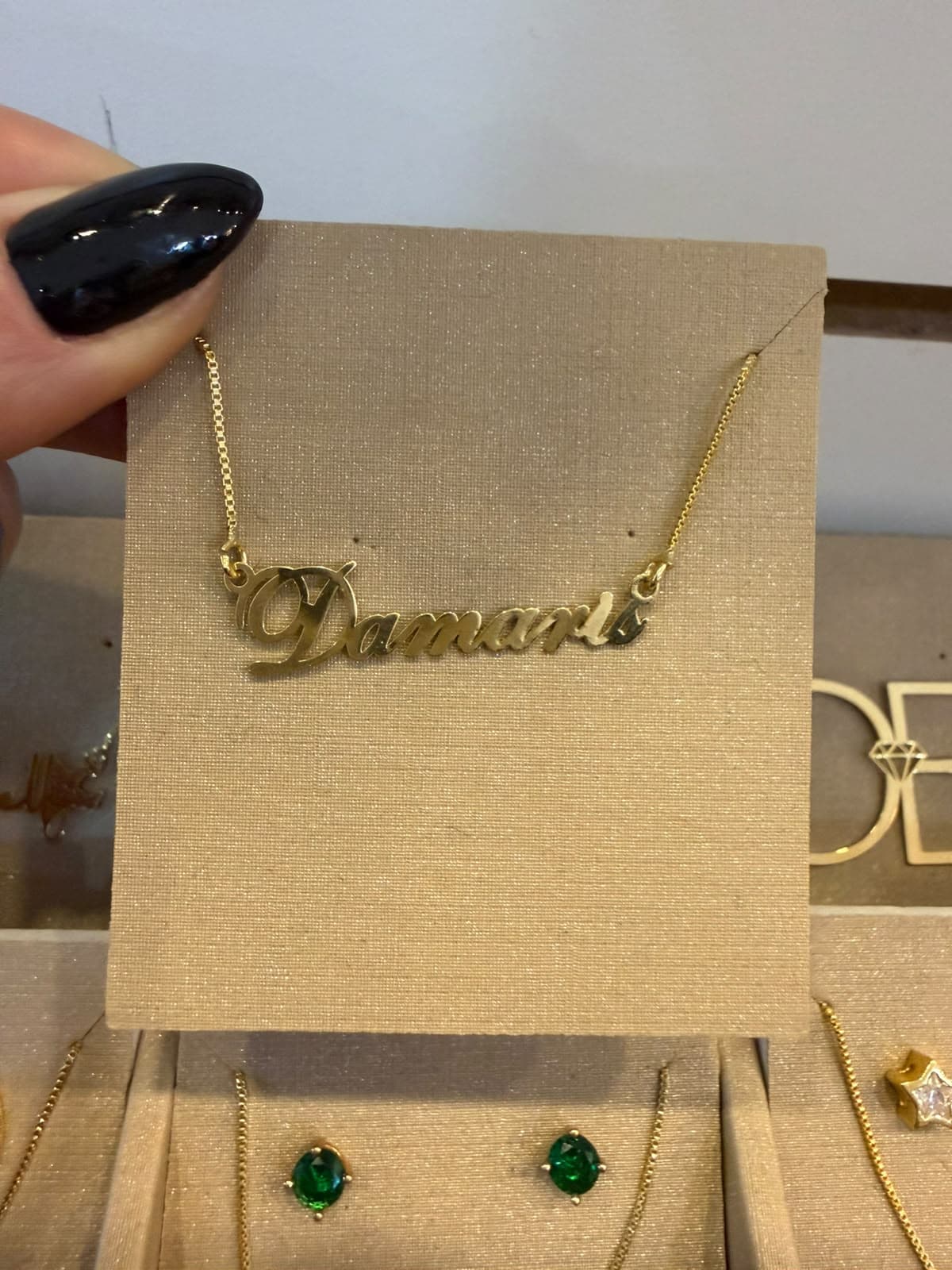 Colar personalizado nome