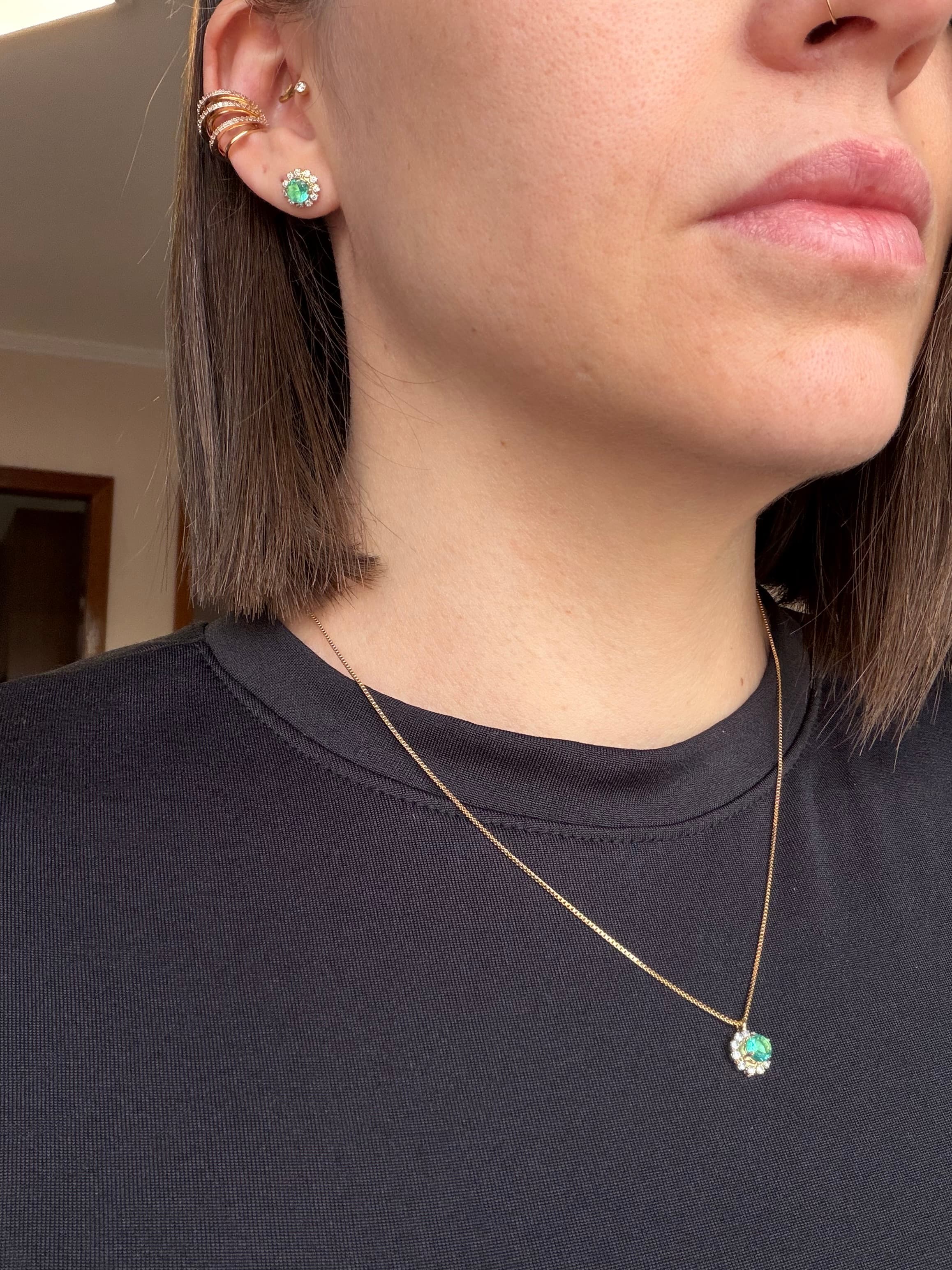 Conjunto ponto de luz color