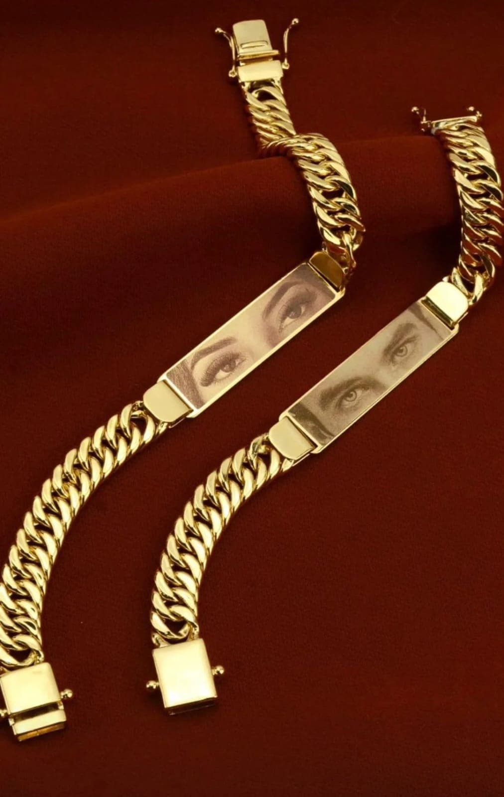 Pulseira chapa personalizada 7mm