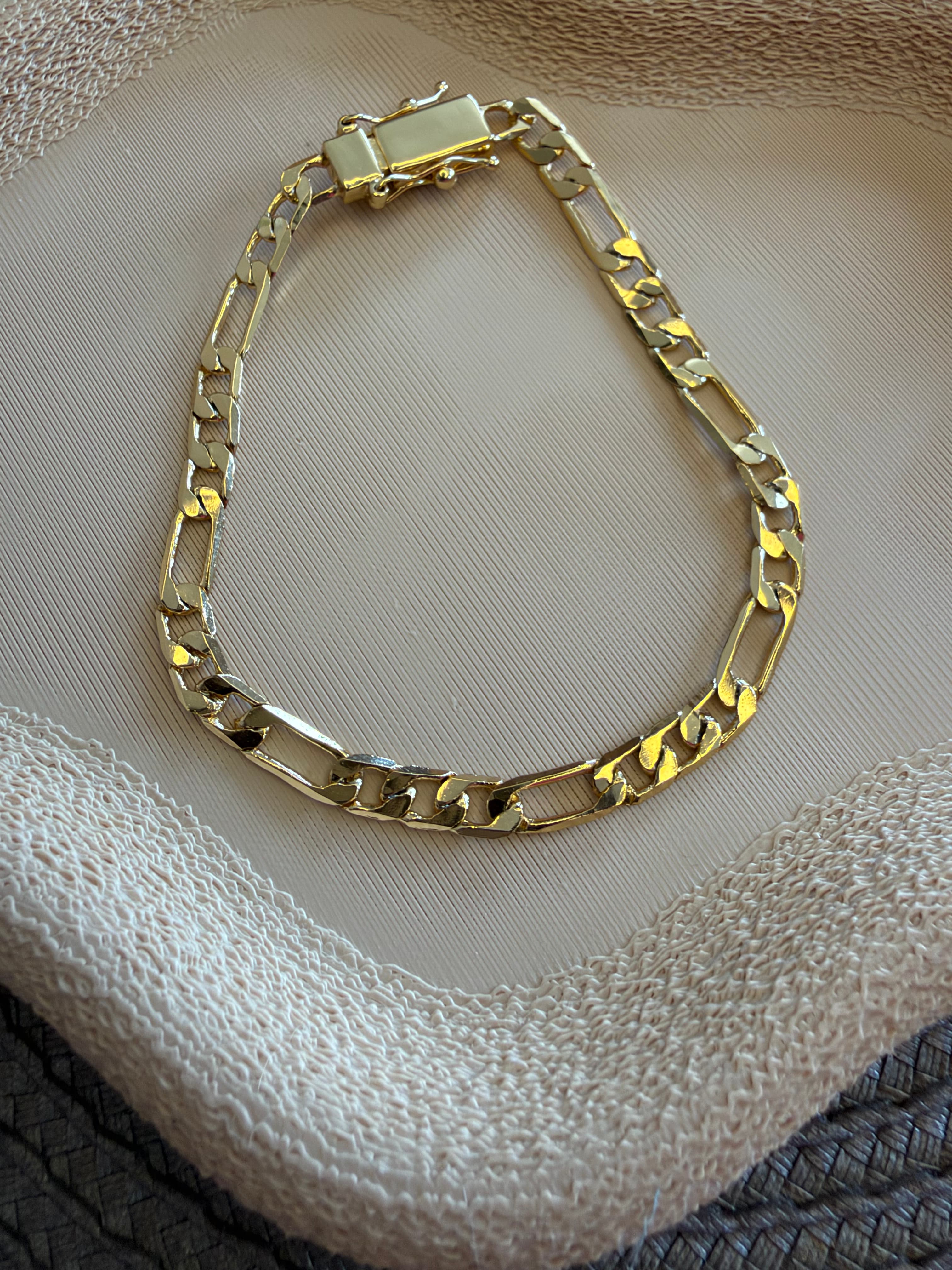 Pulseira 3x1 5mm fecho gaveta