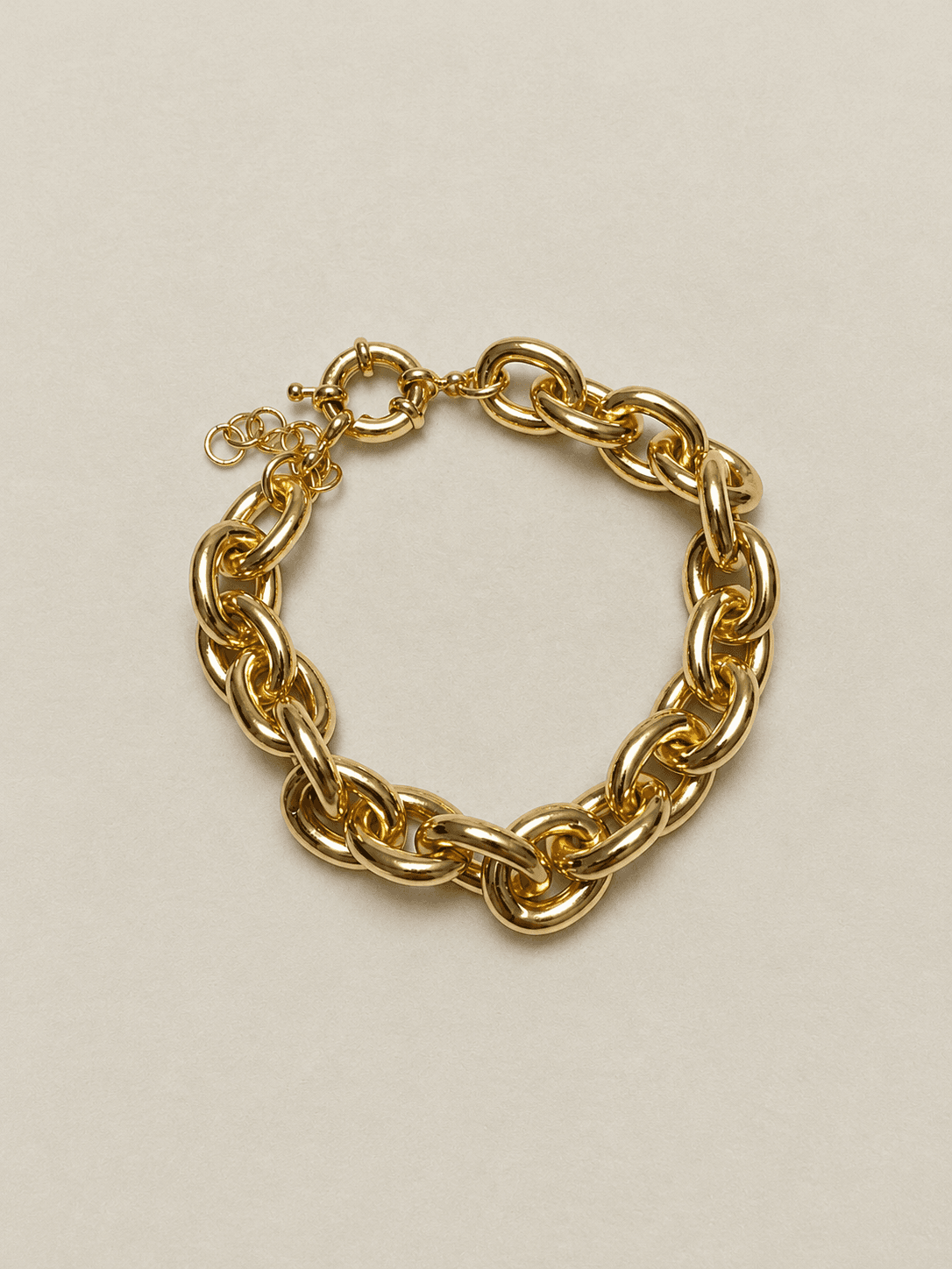 Pulseira cadeado oca 11mm fecho boia