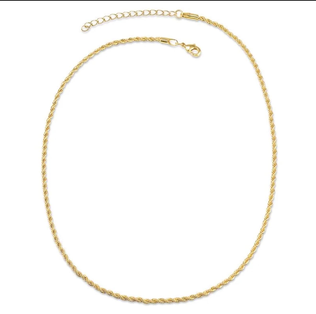 Colar cordão baiano 2mm 45cm